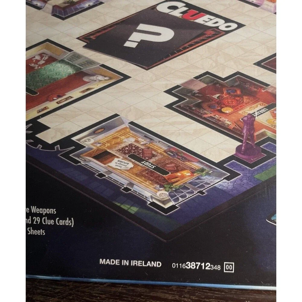 Cluedo - The Classic Mystery Board Game | New Sealed 2015 Hasbro Made In Ireland